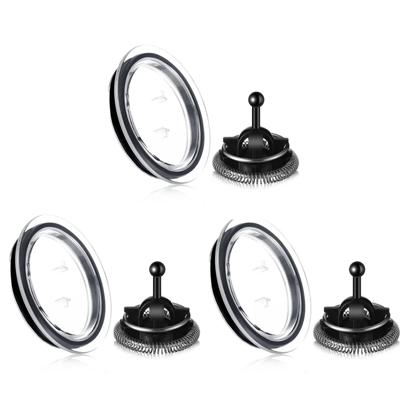 

3X 93271 Milk Frother Lid And Milk Frother Whisks For Nespresso Aeroccino 3, Milk Frother Replacement Parts