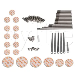 Clarinet Repair Tool Set Maintenance Parts Spring Leaf Sound hole pads Spindle Screws Instrument DIY Accessories Type B