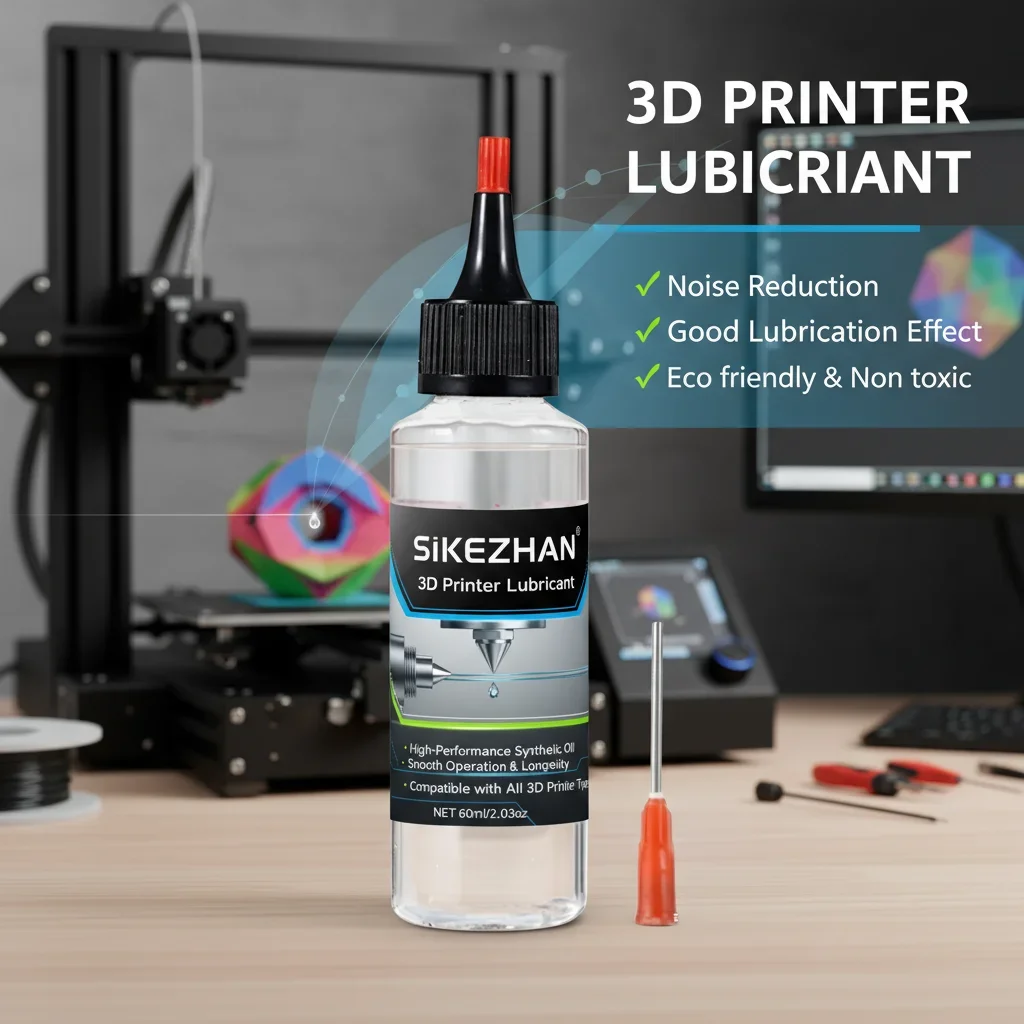 High-Performance 3D Printer Lubricant for Extruder Rails/Z-Axis & Linear Bearings - Reduces Friction & Noise, Extends Life