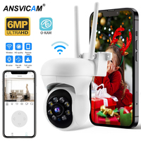 5MP Wifi IP Cameras Wireless Security Surveillance PTZ Camera 4X Zoom  Tracking Two-way Audio HD Night Color Cam O-KAM PRO