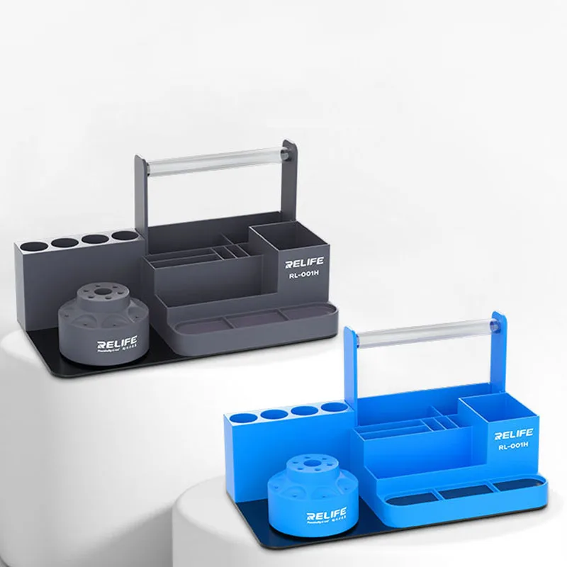 

RELIFE RL-001H 360° Blue Rotating Intelligent Repair Storage Rack Professional Customization,Classified Storage,Rotating Storage