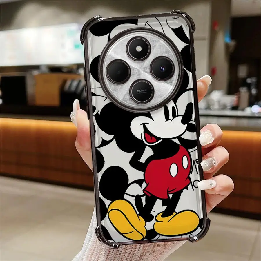 Case for Xiaomi Redmi 14C A3 K80 Pro 13C A3X A5 K80 5G Soft Phone Cover Disney Mickey Minnie