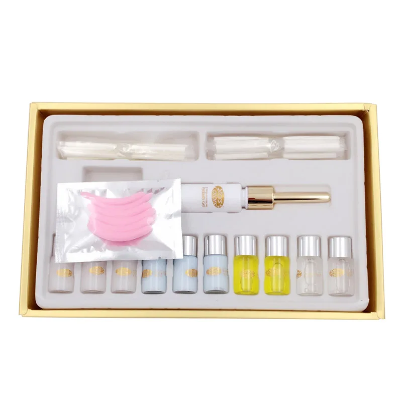 Professionele Perm Lotion Wimper Permanenten Kit Curling Wave Lashes Lift Set Wimper Maken