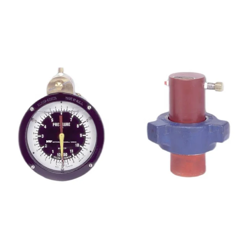 Md Totco Dual Pointer Compound Pressure Gauge System