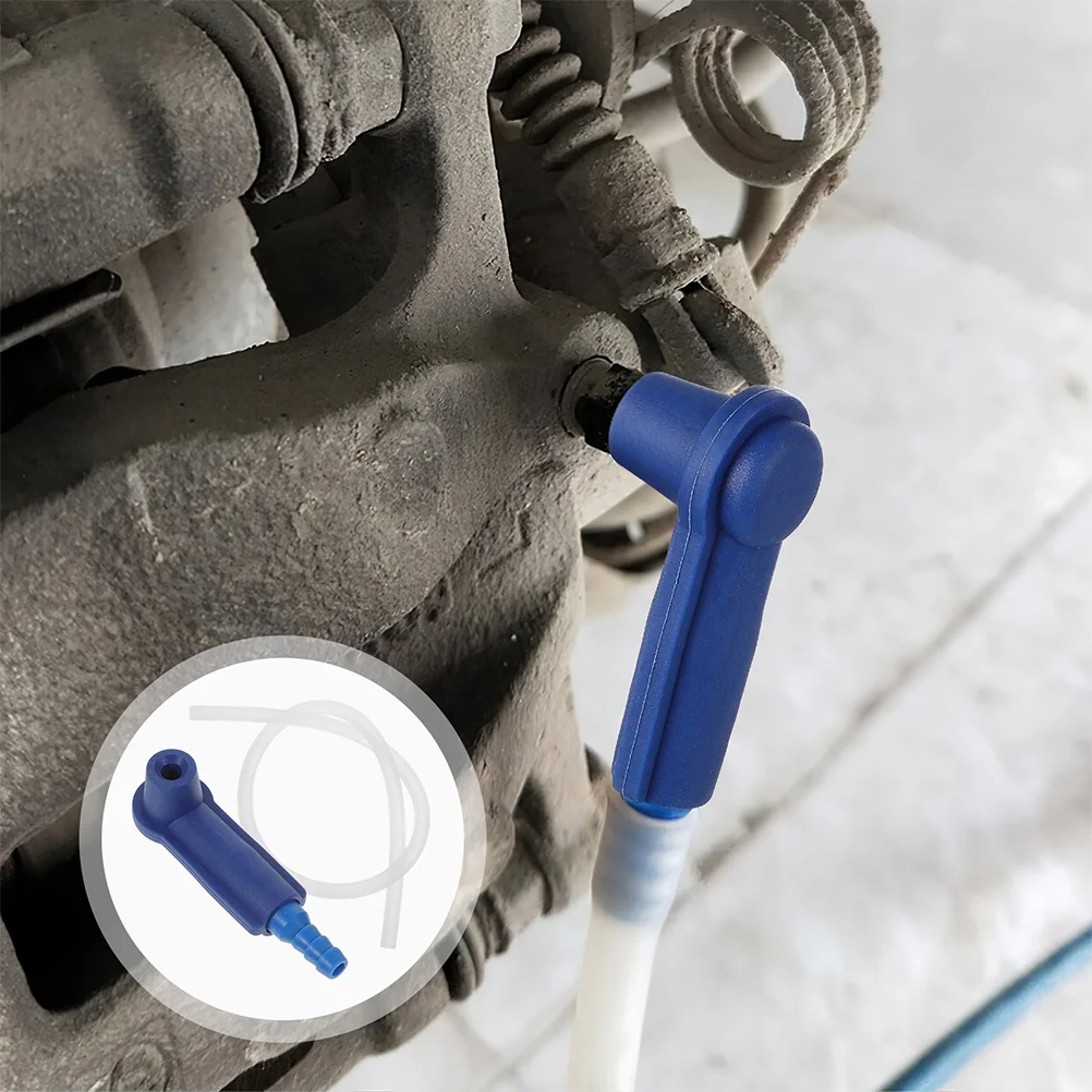 

2Pcs Brake Fluid Change Hose Fine Workmanship Reasonable Design Car Brake System Accessory Oil Bleeder Hose Car Accessory