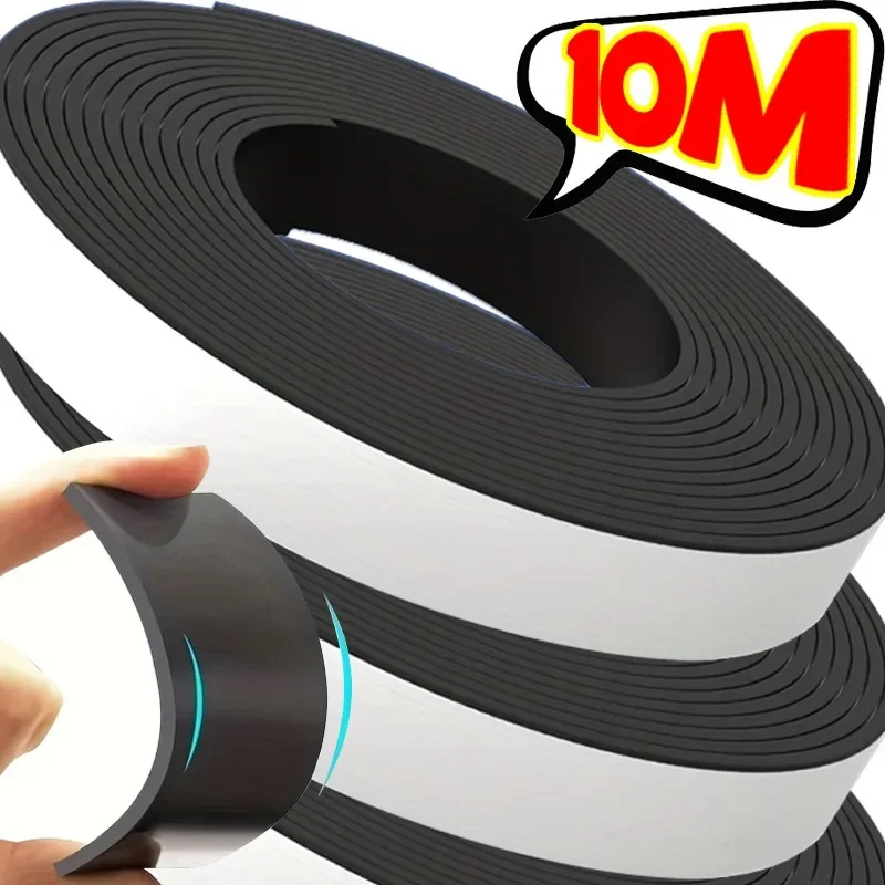 

Magnetic Tape Self Adhesive Flexible Rubber Magnetic Strips for DIY Fridge Office Magnet Tapes Photo Poster Fixing Tools Glue