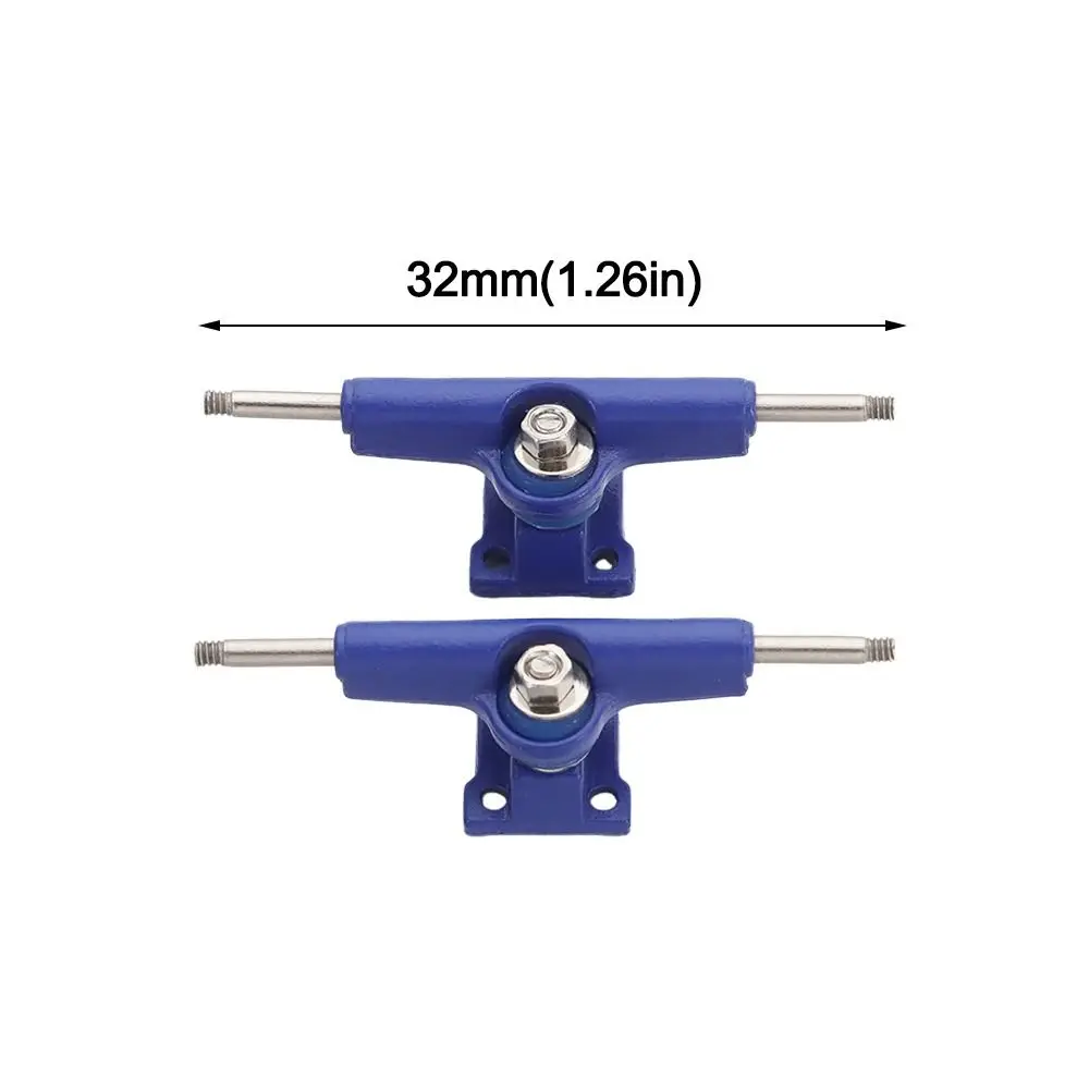 1 paar Langlebig Mit Muttern Griffbrett Lkw Lkw Schrauben Modell Lager Deck Klammern Mini 32mm Finger Skateboard Teile