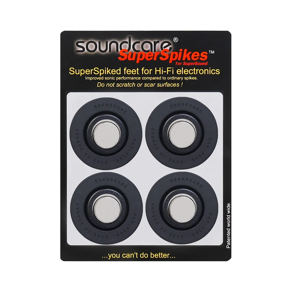 Original Norway Soundcare Self-adhesive Isolation Feet Audio Shock Absorber Damping Spikes Pads