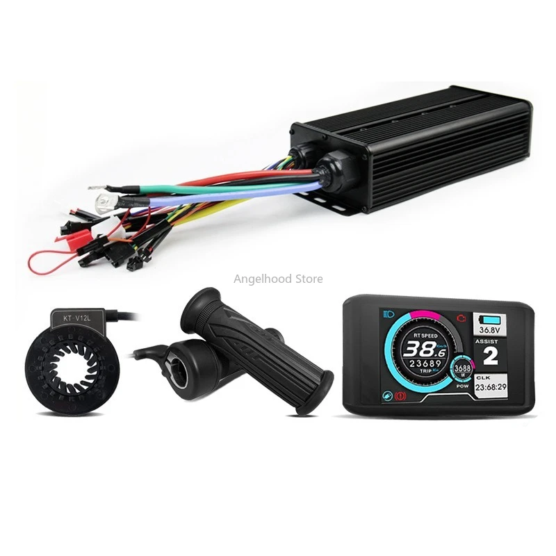 

Electric Bike 100A Three Mode Controller Set 48V -72VUKC1 Color Display for 5000W Motor Electric Bicycle Accessories
