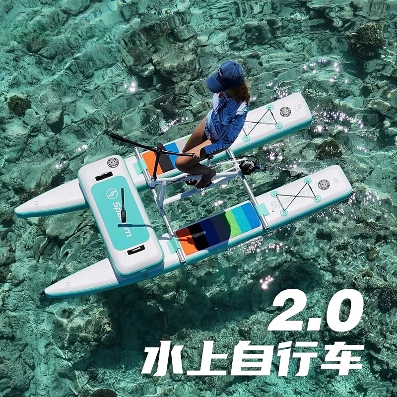 

Water bicycle single double surfing paddle board entertainment bicycle surfing inflatable cruise cost-effective