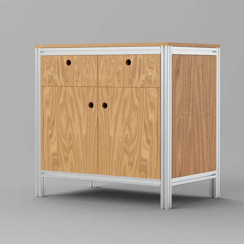 

Solid wood dining side cabinet, medieval coffee shop cabinet, living room, household wall storage cabinet, entrance cabinet