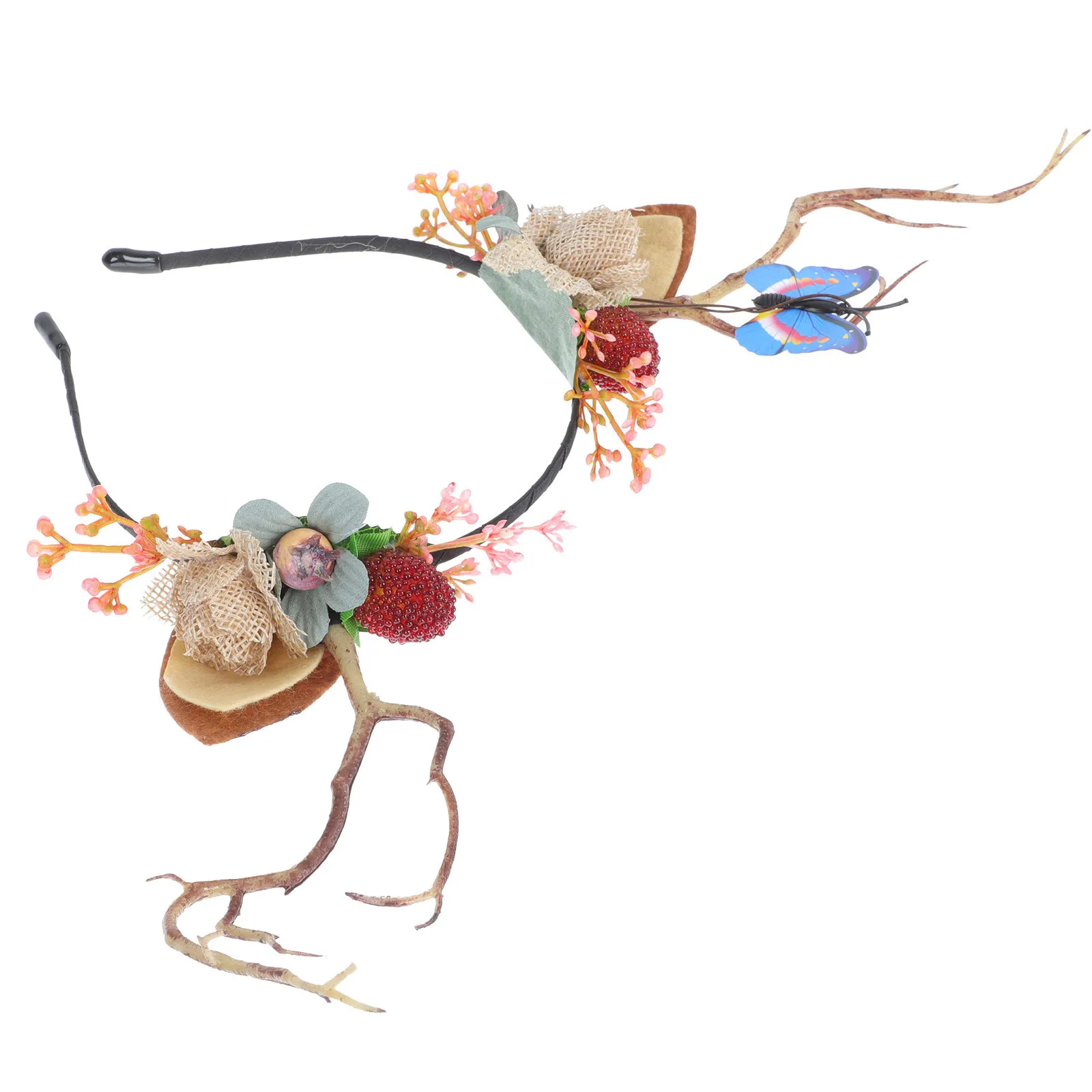 

1pc Christmas Antler Hairband Reindeer Horn Headpiece Festive Holiday Party Decor Xmas Hair Accessories Lightweight