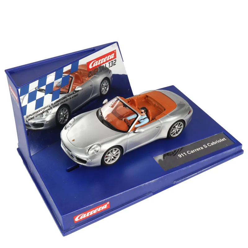 Slot Car Carrera Digital 1 32 30773  911 Cabriolet Silver