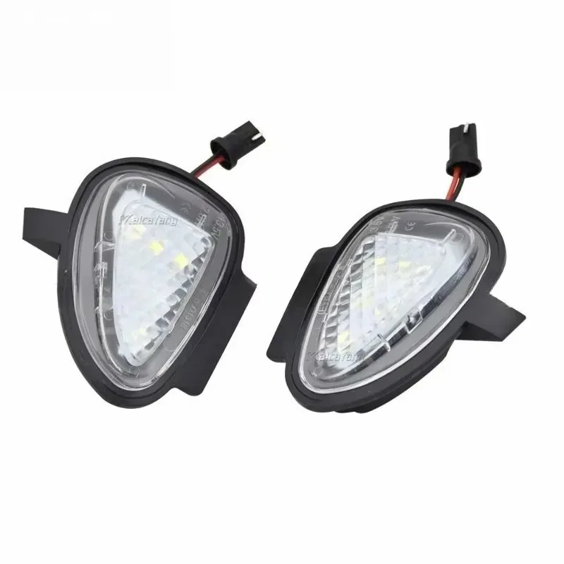 

For 2008-2014 Under Side Mirror Puddle Light for 2pcs LED Error Free White Under Side Mirror Puddle Light