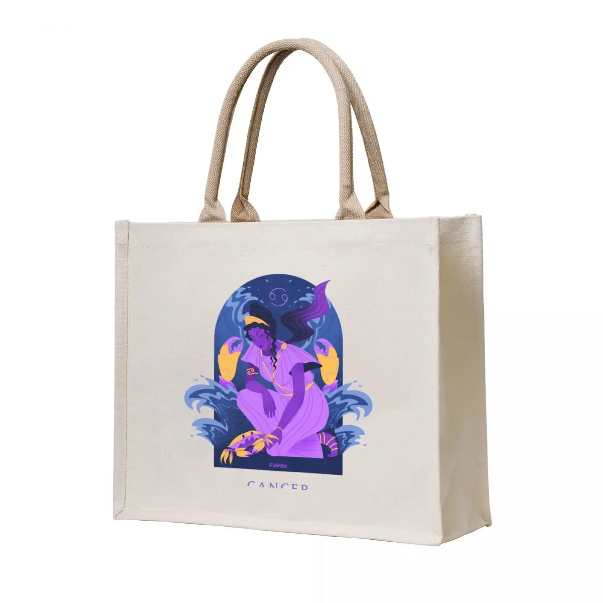 

Cancer - Ancient Greek Astrology Series Tote Bag Women's tote bag shoping bag custom bags Lady bags