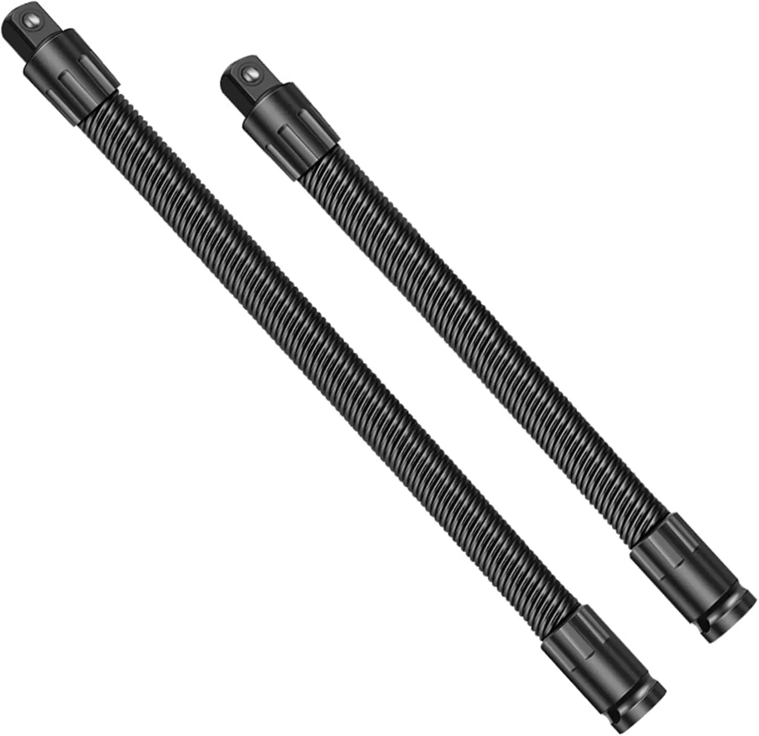 250/350 mm 1/2'' Flexible Socket Extension Ratchet Drive Socket Extension Bar Bendable Elastic Joint Head Post Connecting Link