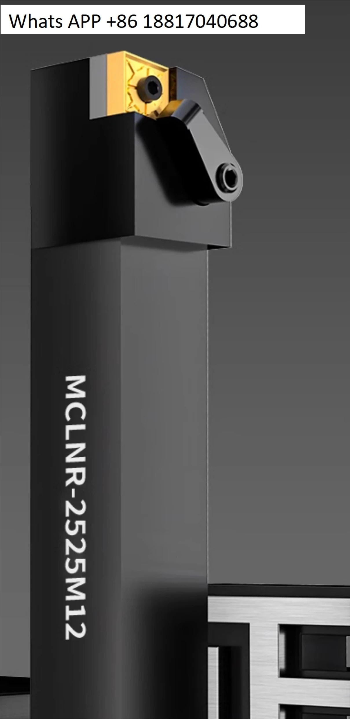 Diamond Cylinder Holder MCLNR2020K12 numerical control tool Lathe Holder 95 ° MCLNL Shank without Inserts