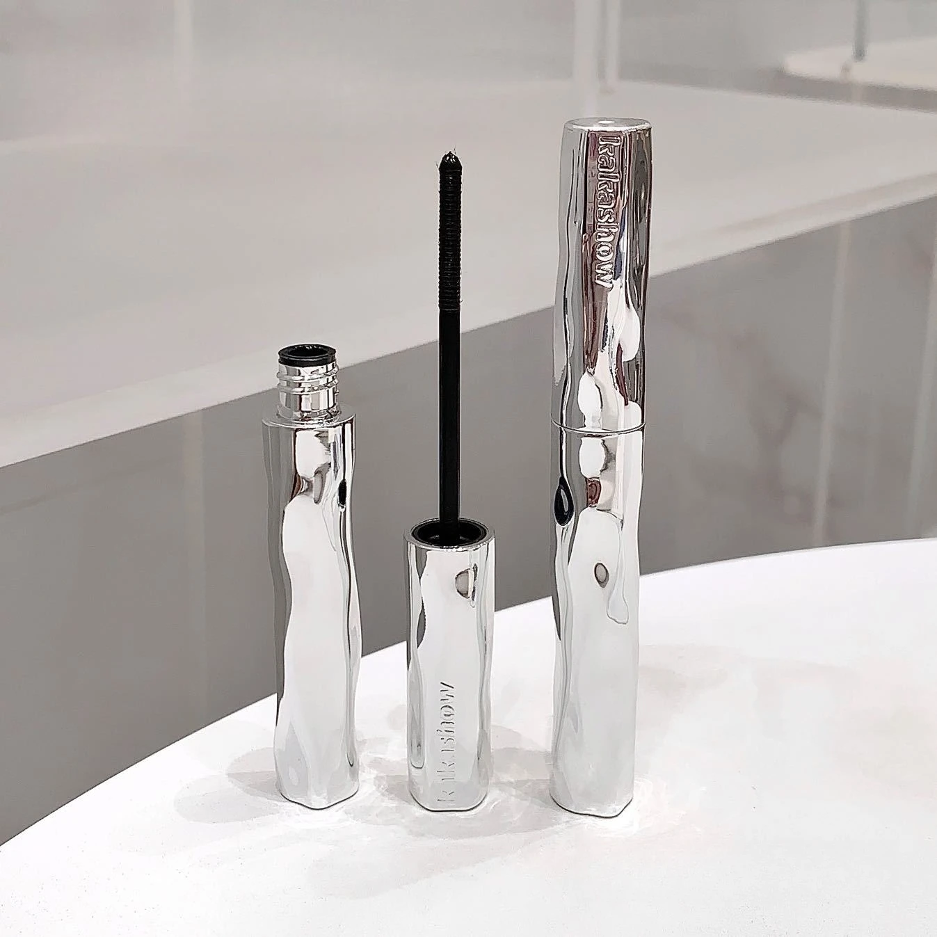 Rímel tubo de girassol natural rímel primer natural de longa duração curling cabeça fina à prova dwaterproof água