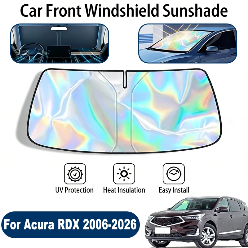 

Windshield Sun Shade For Acura RDX 2006-2026 Foldable UV Reflective Front Window Sun Protection Cover Accessories