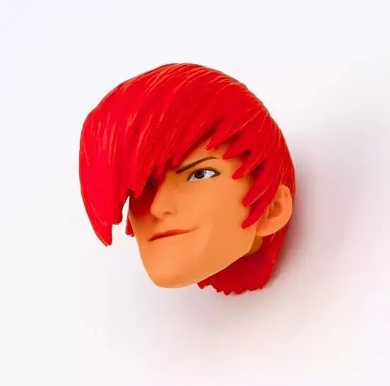 Storm Toys SKKF-03 1/12 KOF Head Sculpt A Model for 6'' Male Figure Iori Yagami