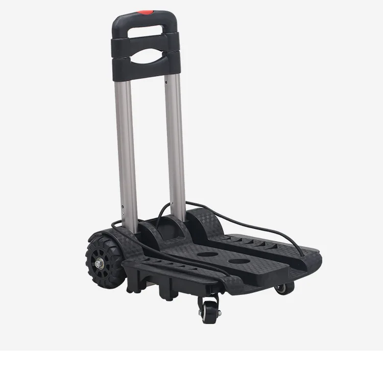 

Складная телескопическая тележка, легкая корзина для покупок