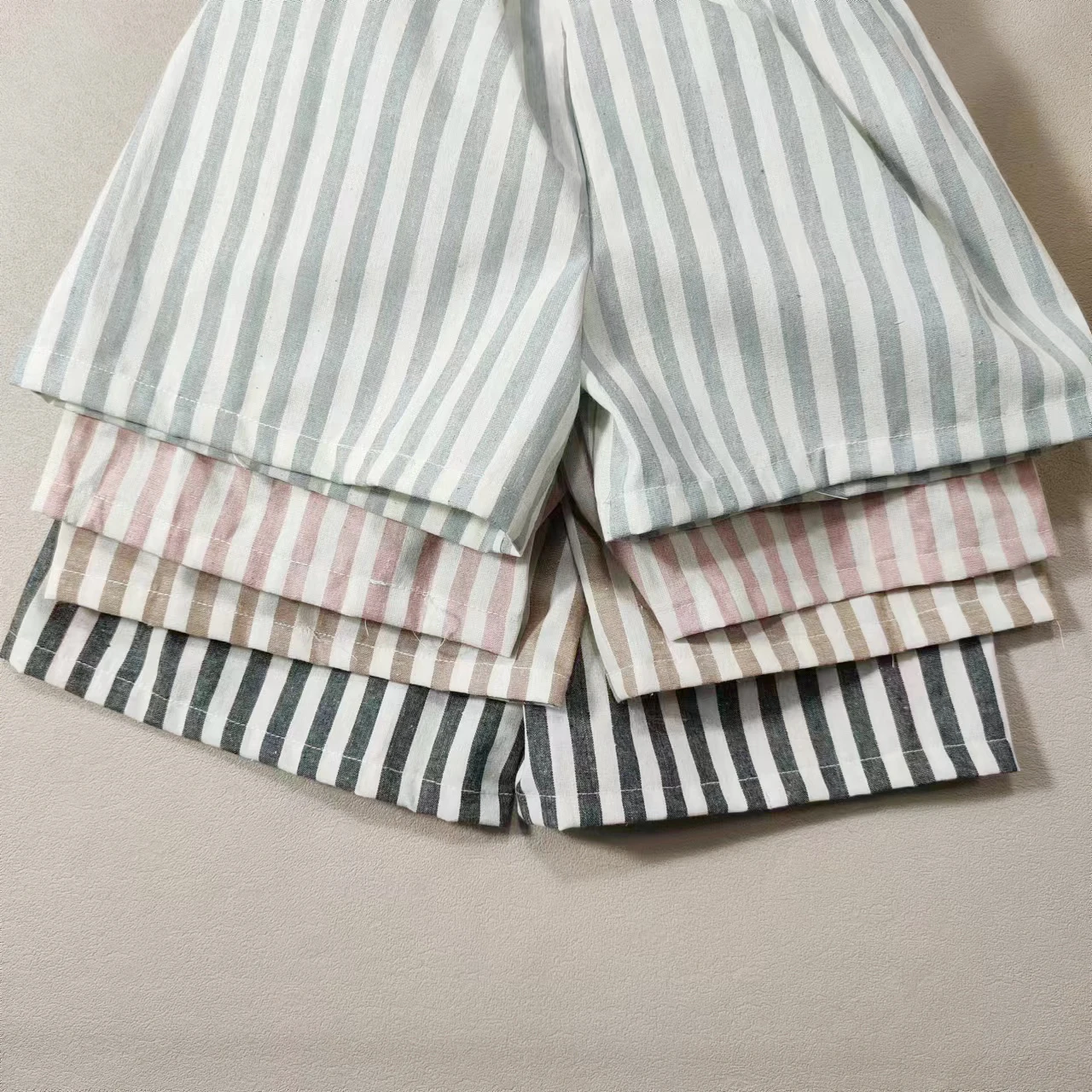 Children's Shorts Children's Pants Single Item Pants Pure Cotton Boys Casual Pants Girls Shorts Baby Jackets Pants British Style - Image 3