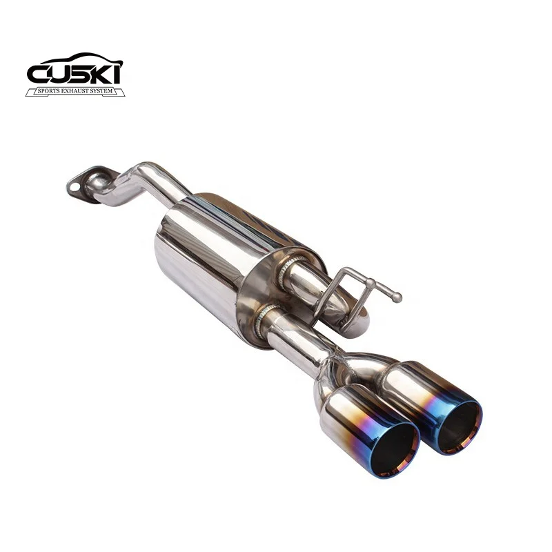 High Performance For Honda Civic Quality Stainless Steel Exhaust Pipe Drum Modified Sports Car Sound System