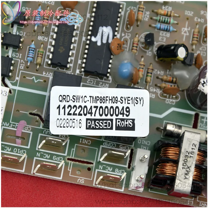 New for Air Conditioner Sx-sw1t1-tmp86fh09-v1 Computer Board QRD-SW1C-TMP86FH09-SYE1 11222047000049
