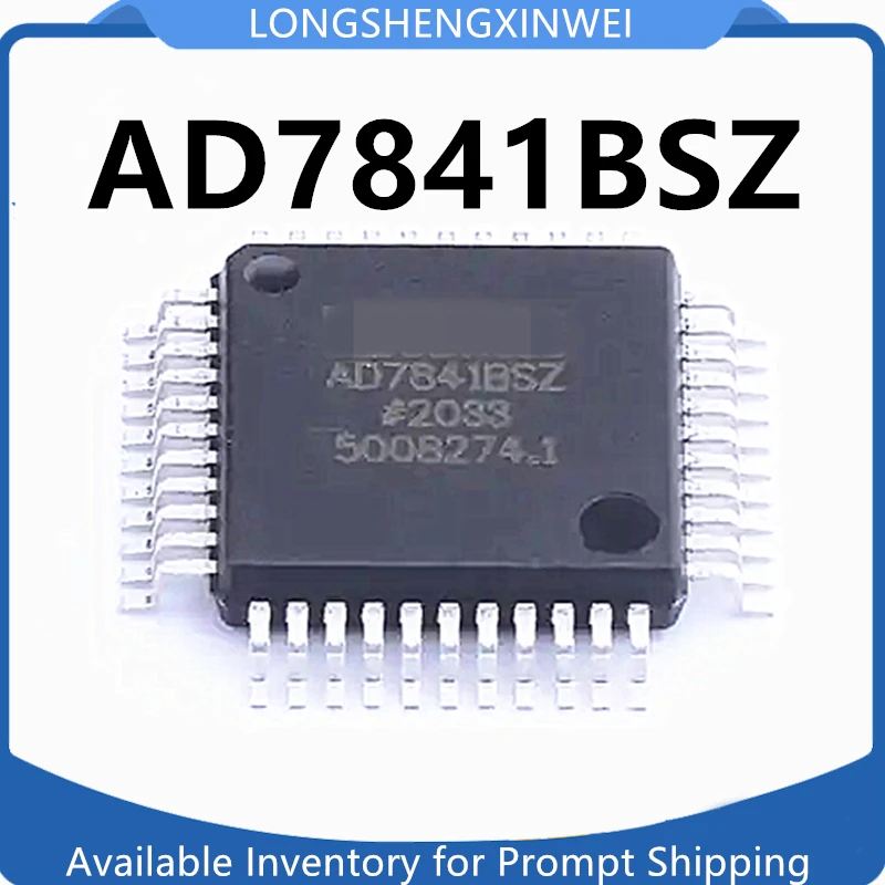 1PCS Original AD7841BSZ AD7841 Chip LQFP44 Data Acquisition Digital To Analog Converter Chip IC