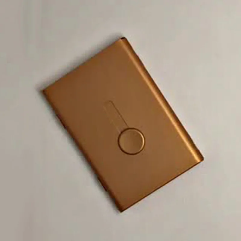 Metal Business Card Holder Hand Push Card Wallet Bank Card Membership Package Metal Thin Business Card Packaging Box Organizer