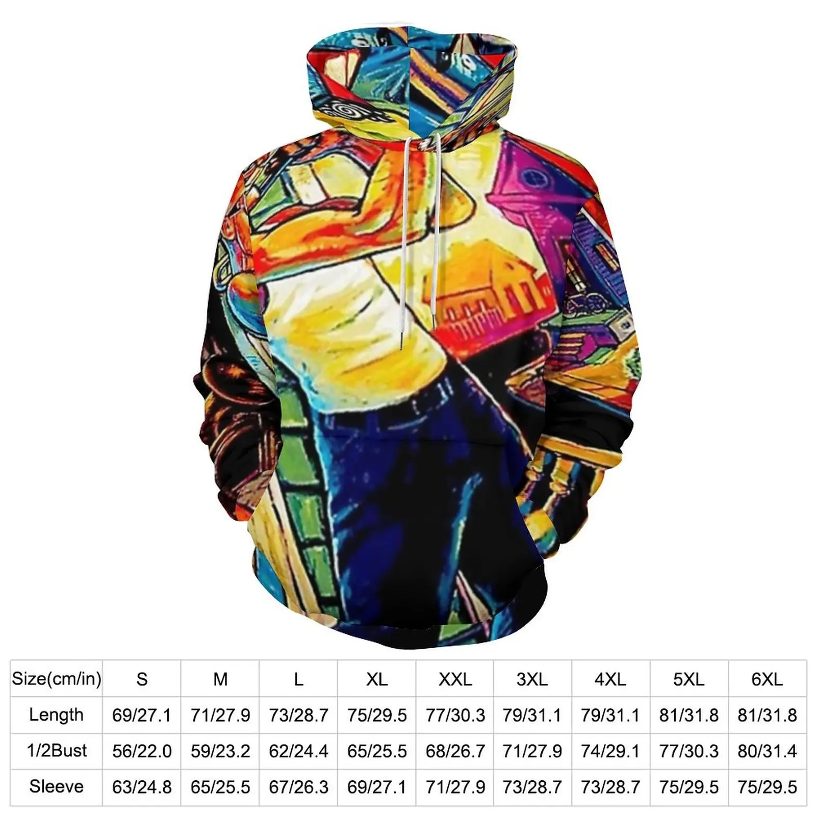 Jazz Festivals Art Casual Hoodies Men New Orleans Music Elegant Graphic Sweatshirts Winter Long Sleeve Classic Oversized Hoodie