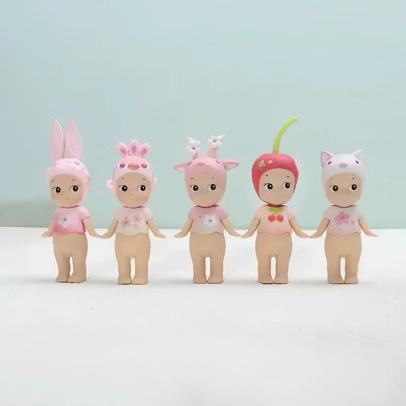 

Новая мини-фигурка Sonny Angel 2025 года, весенняя серия Cherry Blossom, ночная версия, сюрприз, слепая коробка, фанаты Tideplay, игрушка, подарочная кукла