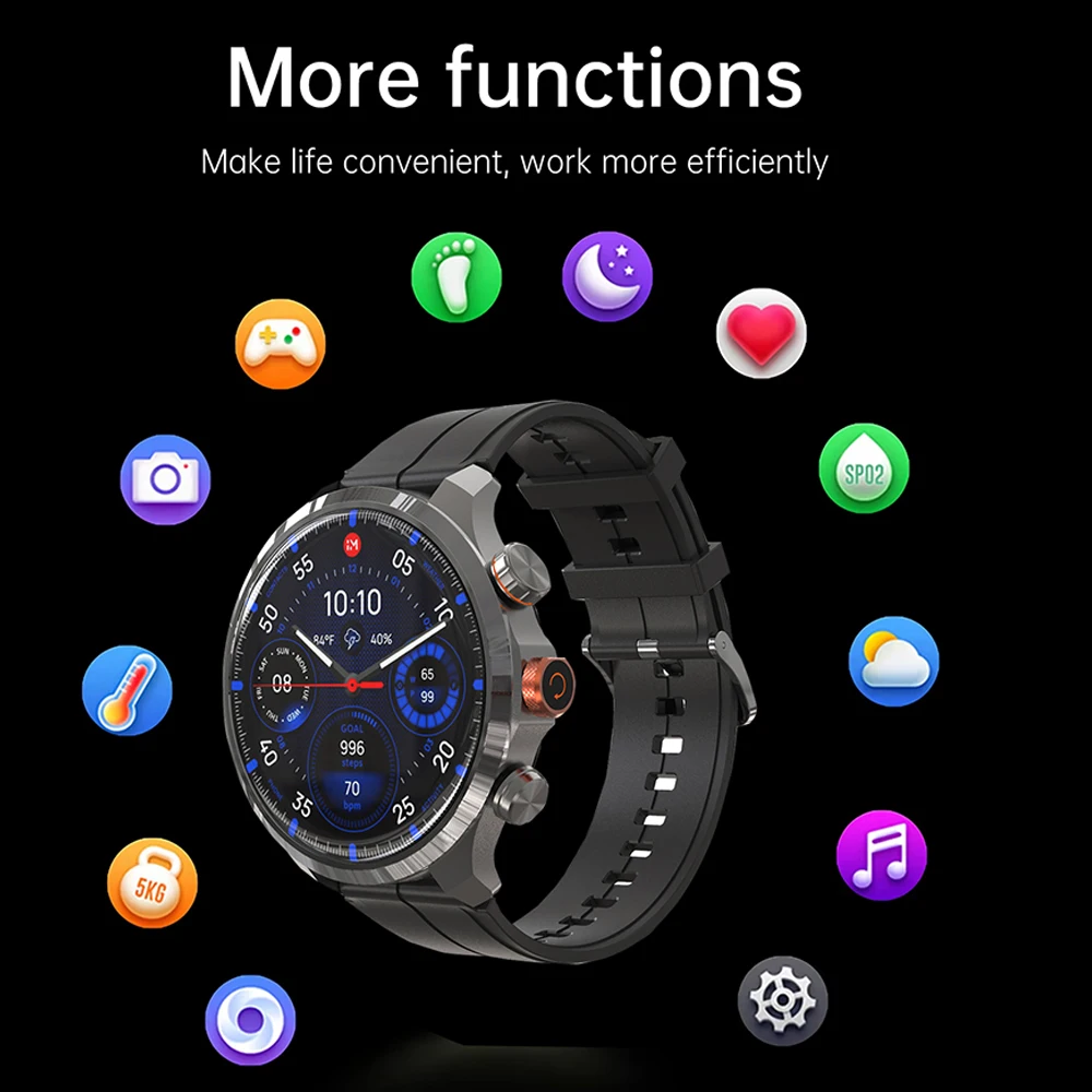 Electronics Products 4G Gps Adult Smart Watch High Quality Fashion Long Standby Battery Waterproof Fitness Android Smart Watch