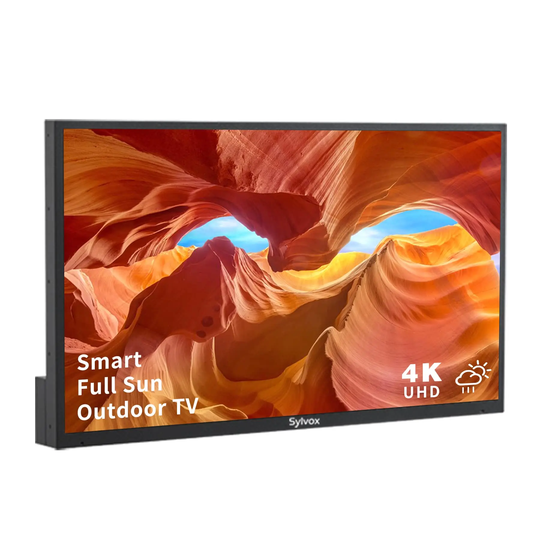 4K 43 inch 2000 nits Outdoor Smart TV Waterproof  LED TV with Double Speaker Supports Wireless Connection & Wi-Fi