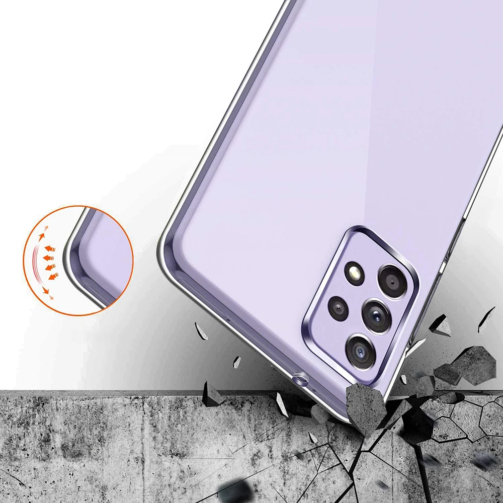 Clear TPU Soft Phone Fundas For Samsung Galaxy A72 A52 A32 A22 A12 A71 A51 A41 A31 A70 A50 A30 A20 Cover Coque image 4