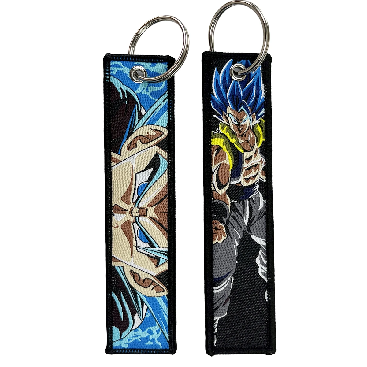 Anime Cartoon Borduren Sleutelaanhangers Key Tags Sleutelhanger Voor Motorfietsen Auto's Sleutelhanger Accessoires Sieraden Chaveiro Geschenken