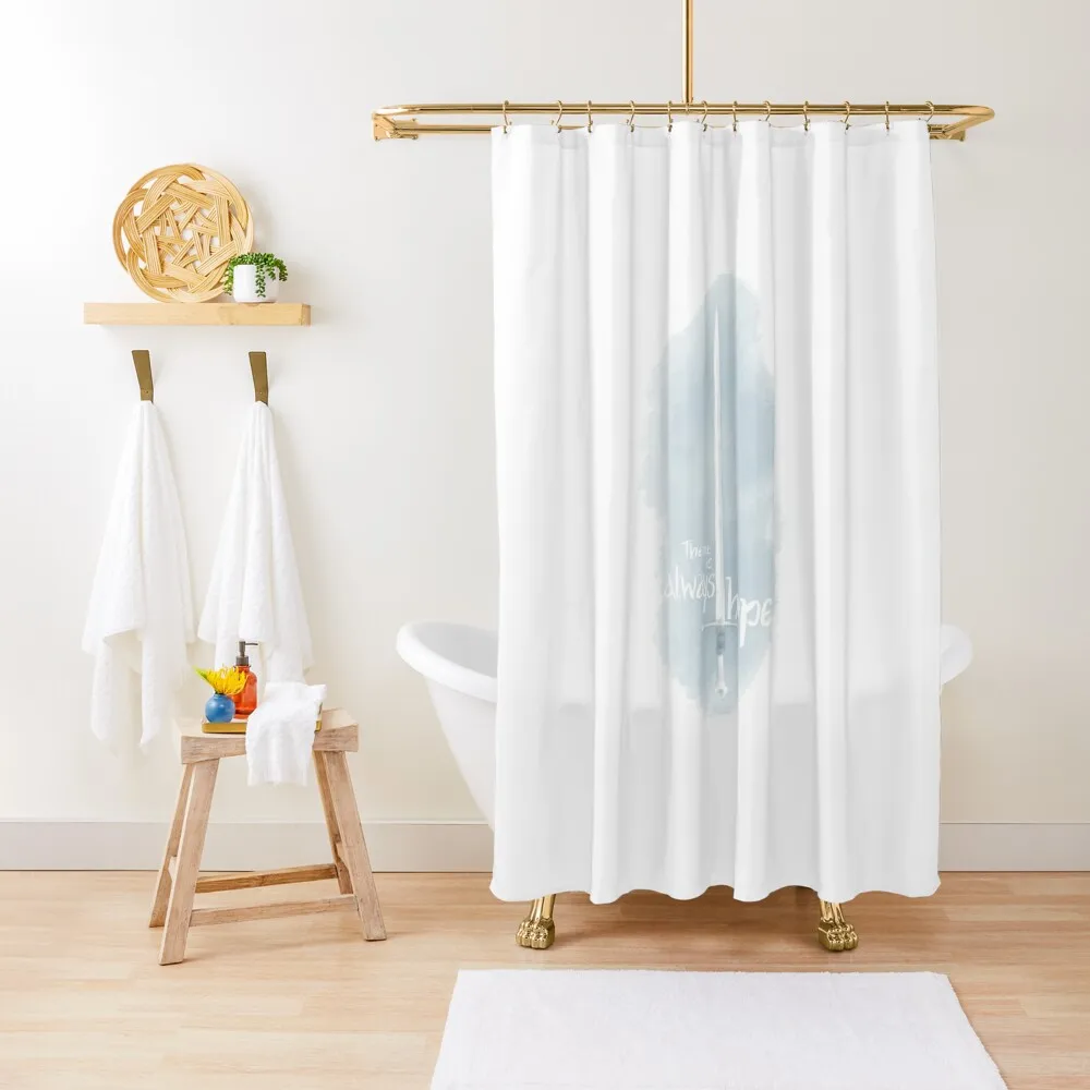 

There is Always Hope / Aragorn / Anduril Shower Curtain Shower Set Bathroom Fabric Cover Curtain