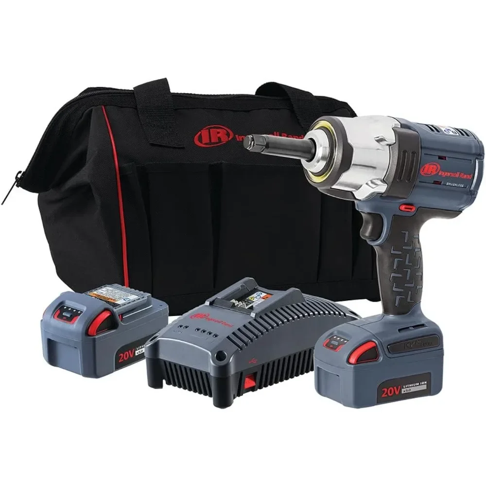 

W7252-K22 20V High-torque 1/2" Drive Cordless Impact Wrench Kit, 1500 ft-lbs Nut-busting Torque, 2 Batteries and Charger