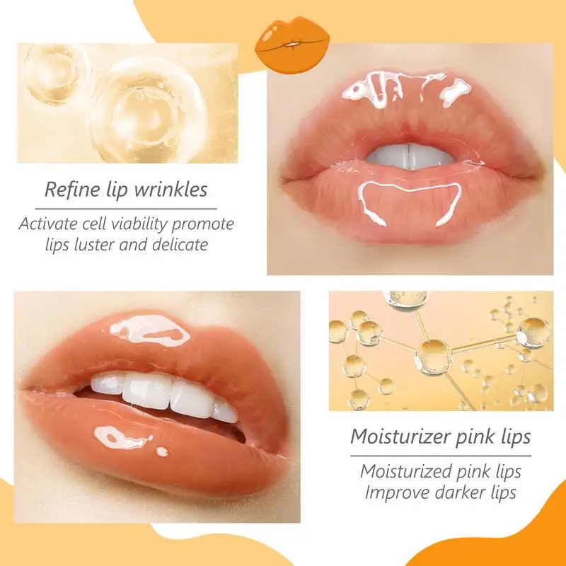 Almohadillas de Gel para el cuidado de los labios, mascarilla hidratante para dormir, reduce las líneas de los labios y restaura la humedad, cuidado de los labios seco y regordeta