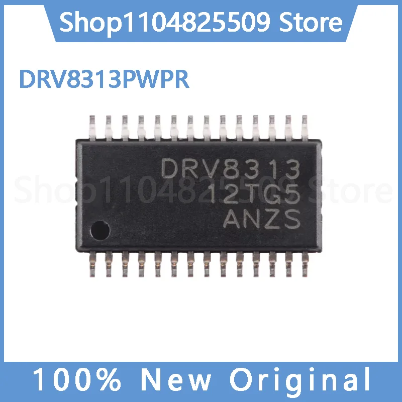 (5~30pcs) pcs 100% Original New DRV8313PWPR — HTSSOP-28-EP, Three-Phase Motor Driver IC
