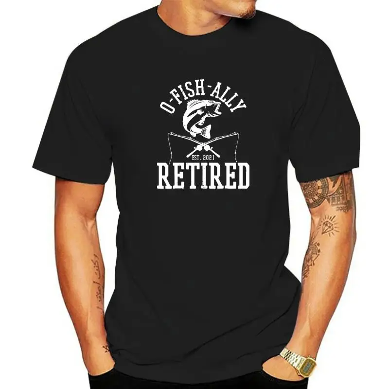 

Oh Ally Retired Funny HipHop Retirement Gift T-Shirt Unique Cotton Mens Tops Shirts Gift Faddish T Shirts