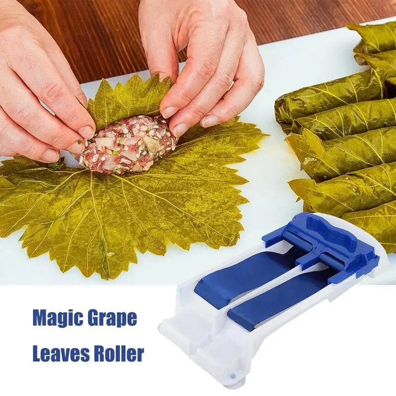 Grape Leaves Roller Cabbage Leaf Rolling Tool Multifunctional Vegetable Meat Roll Stuffed Dolmer Roller Machine Sushi Making Kit