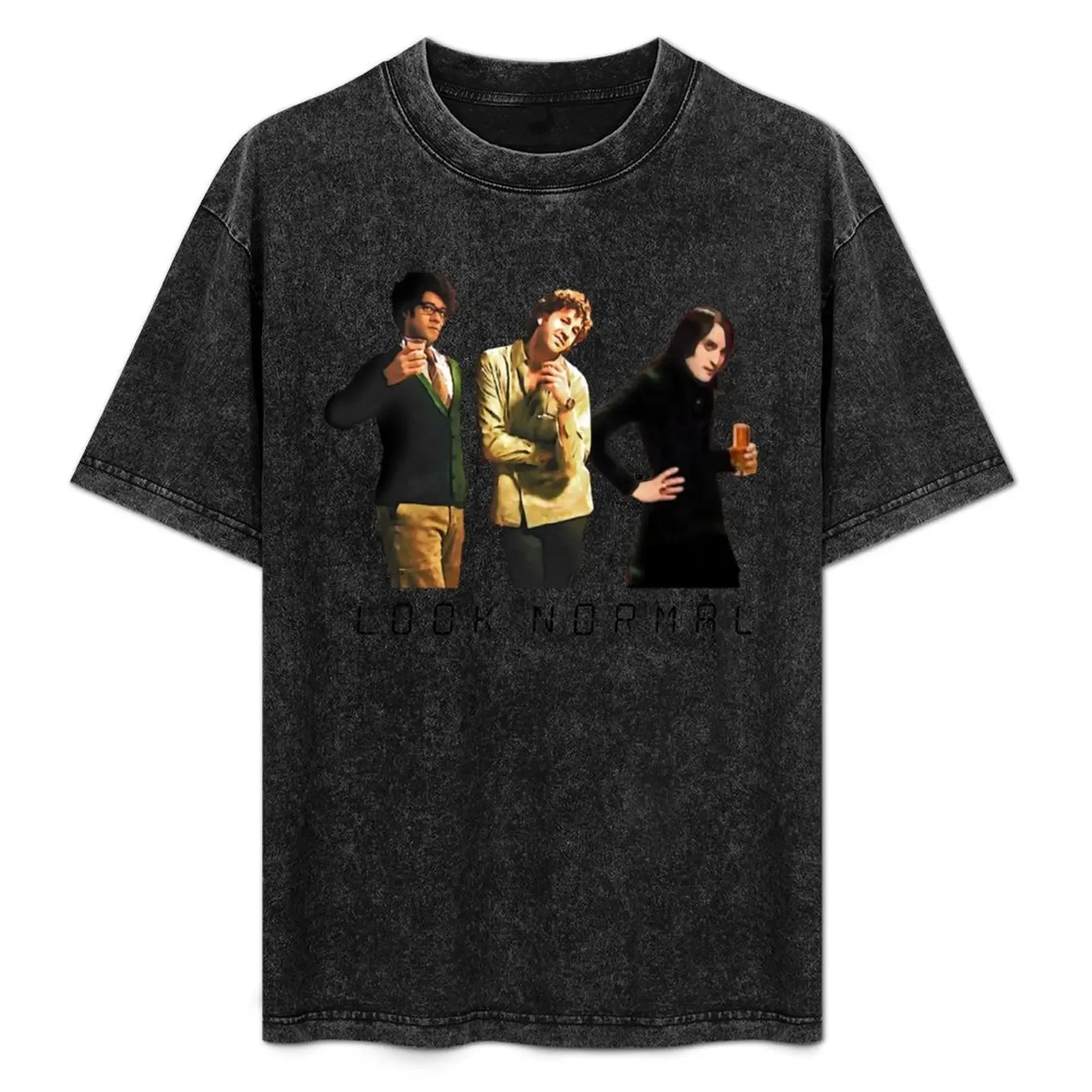 

Look Normal - The IT Crowd - gray T-Shirt summer clothes custom t-shirts anime stuff shirts graphic tees men clothes
