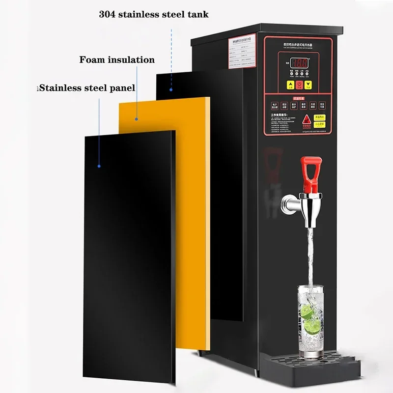 30L/h caldaia ad acqua commerciale automatico riscaldamento elettrico barile d'acqua latte tè negozio bar distributore d'acqua macchina