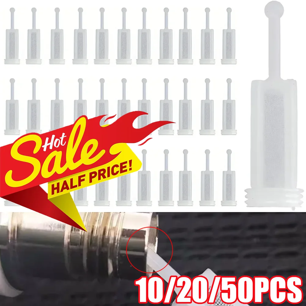 

10/20/50PCS Disposable Spray Gun Filters Fine Mesh Multi-functionality Gravity Feed Paints Strainer Auto Paint Accessories
