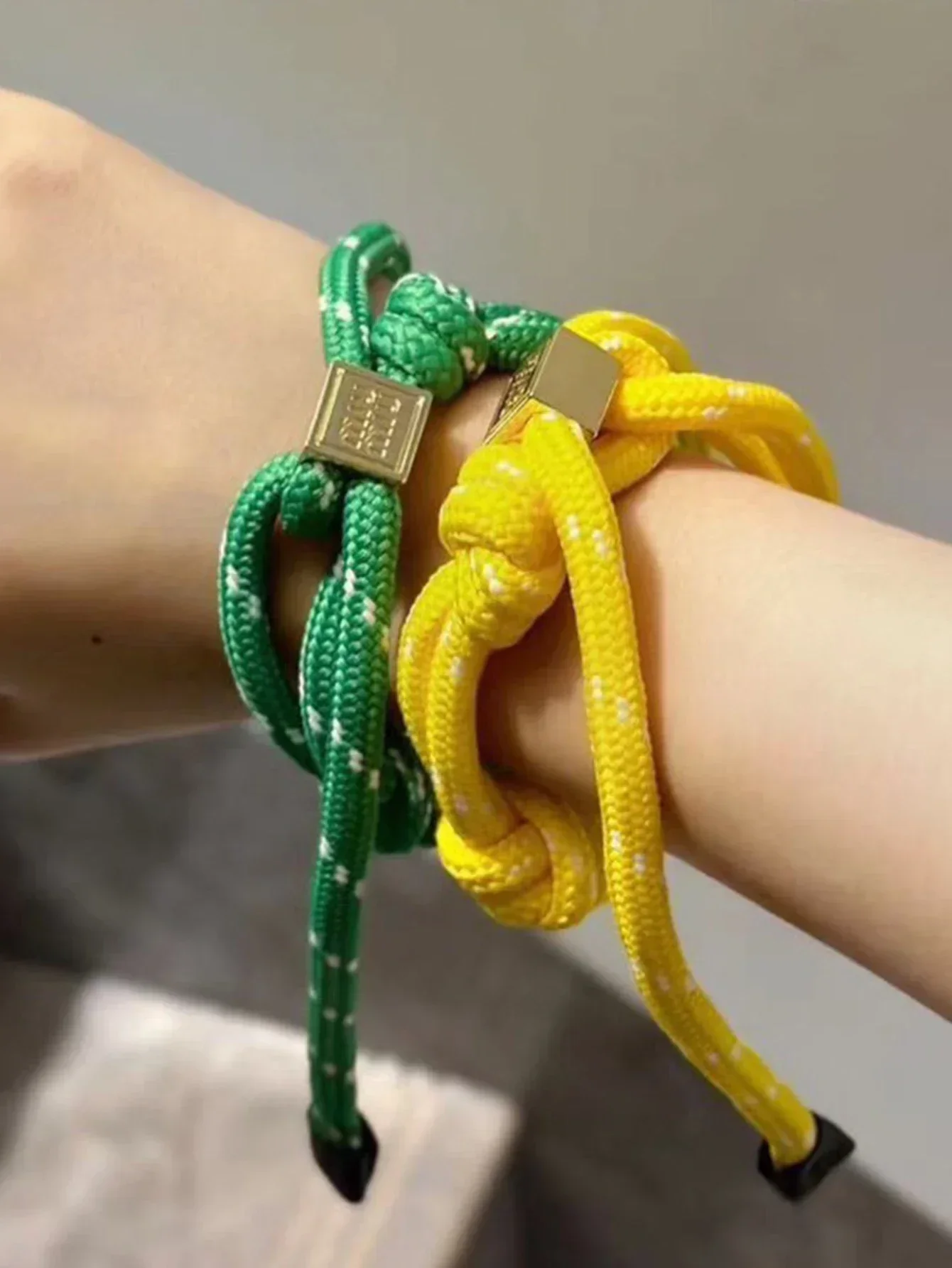 Trendy Colored Rope String Bracelets New Luxury Designed Watch Braided Straps Bag Decorations Multipurpose Rope Bracelet Jewelry