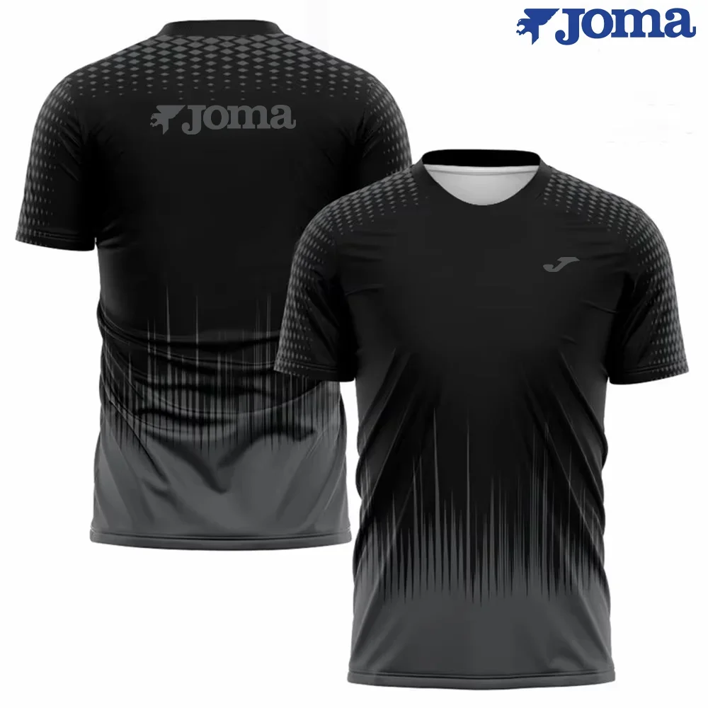 JOMA الصيف موضة ثلاثية الأبعاد تي شيرت مطبوع الرجال الرياضة في الهواء الطلق اللياقة البدنية الجري تنفس التجفيف السريع قصيرة الأكمام الموضة #5