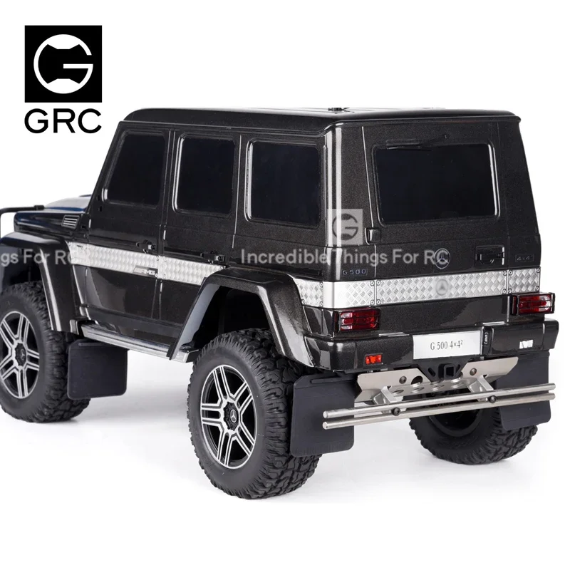 GRC Gumowa klapka błotna ze wspornikiem ze stali nierdzewnej Błotnik do 1/10 RC Crawler TRX4 Benz G500 TRX6 G63 Opcja aktualizacji Części # G145D