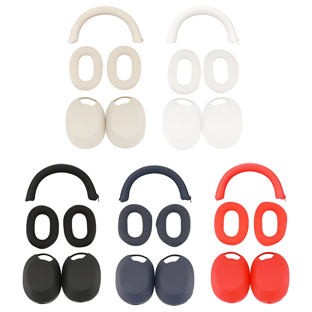 Headphone Case Silicone Protective Cover For Sony WH-1000XM5 Headphones Sleeve Earphone Protector Earphone Accessories