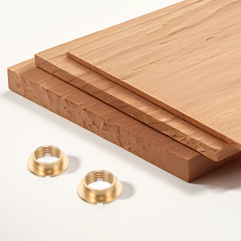 

8 pcs Quartz Mechanism Nuts Secure Countersunk Design Easy Installation Luxurious Look Replacement Wall Mechanism